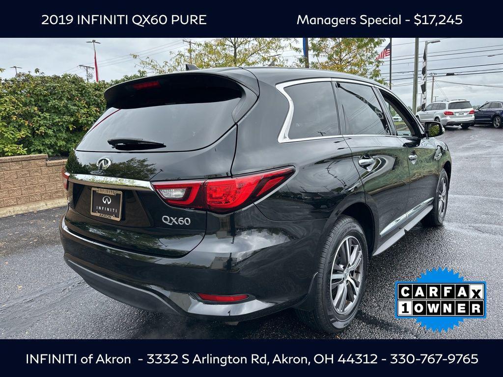 used 2019 INFINITI QX60 car, priced at $17,245