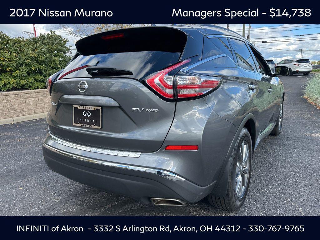used 2017 Nissan Murano car, priced at $14,738
