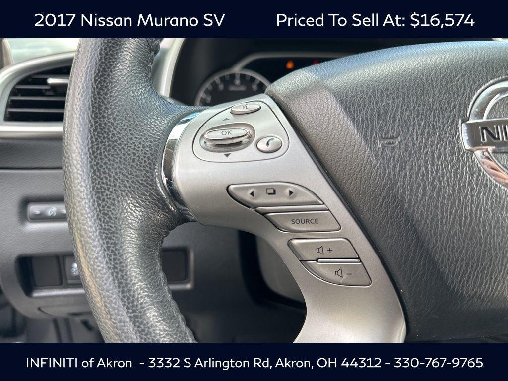 used 2017 Nissan Murano car, priced at $16,574
