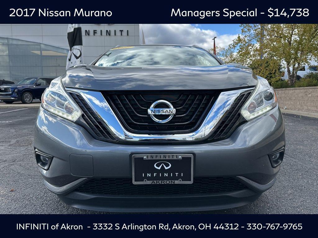 used 2017 Nissan Murano car, priced at $14,738