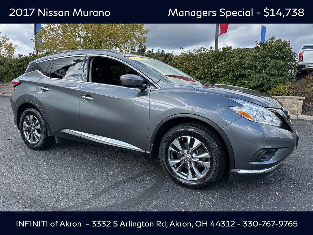 used 2017 Nissan Murano car, priced at $14,738