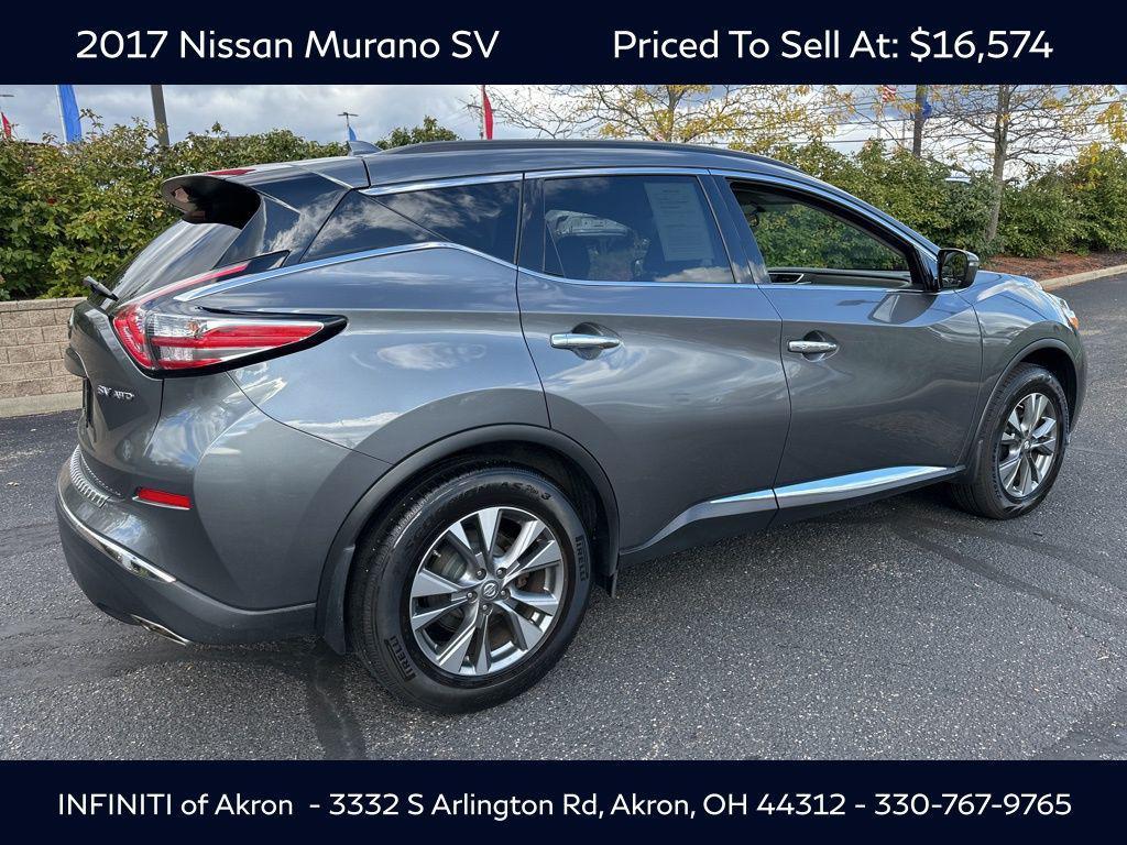 used 2017 Nissan Murano car, priced at $16,574