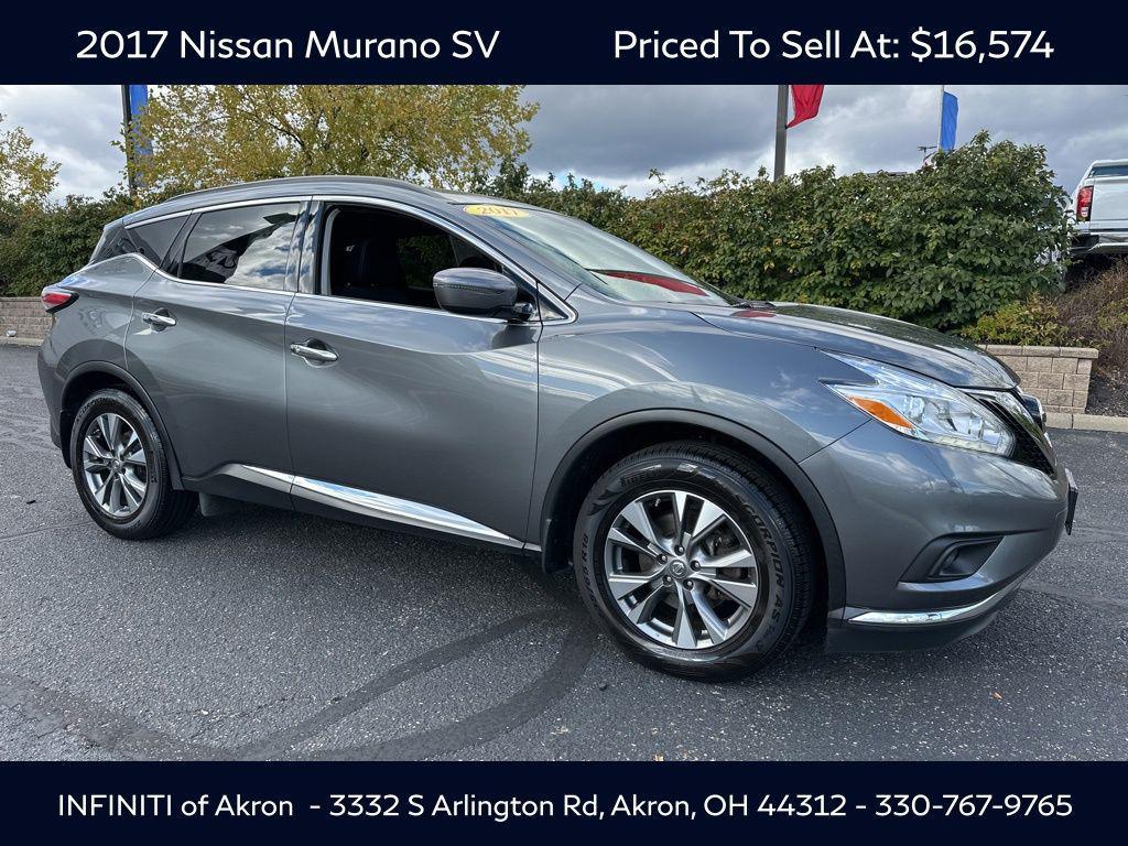 used 2017 Nissan Murano car, priced at $16,574