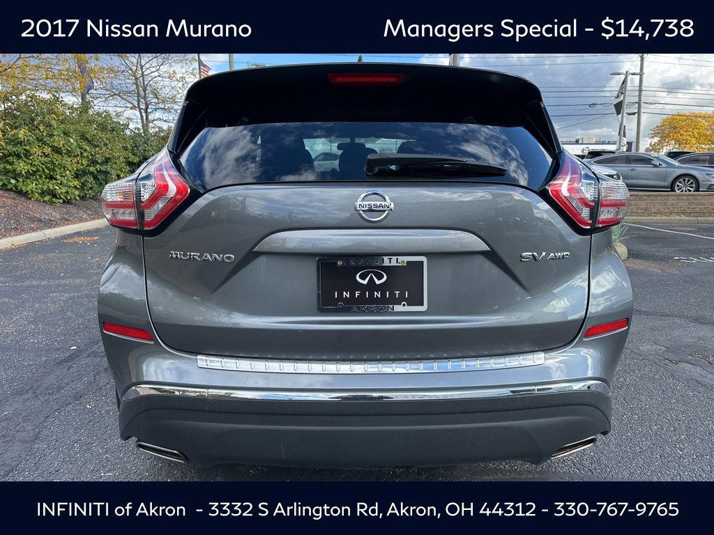 used 2017 Nissan Murano car, priced at $14,738