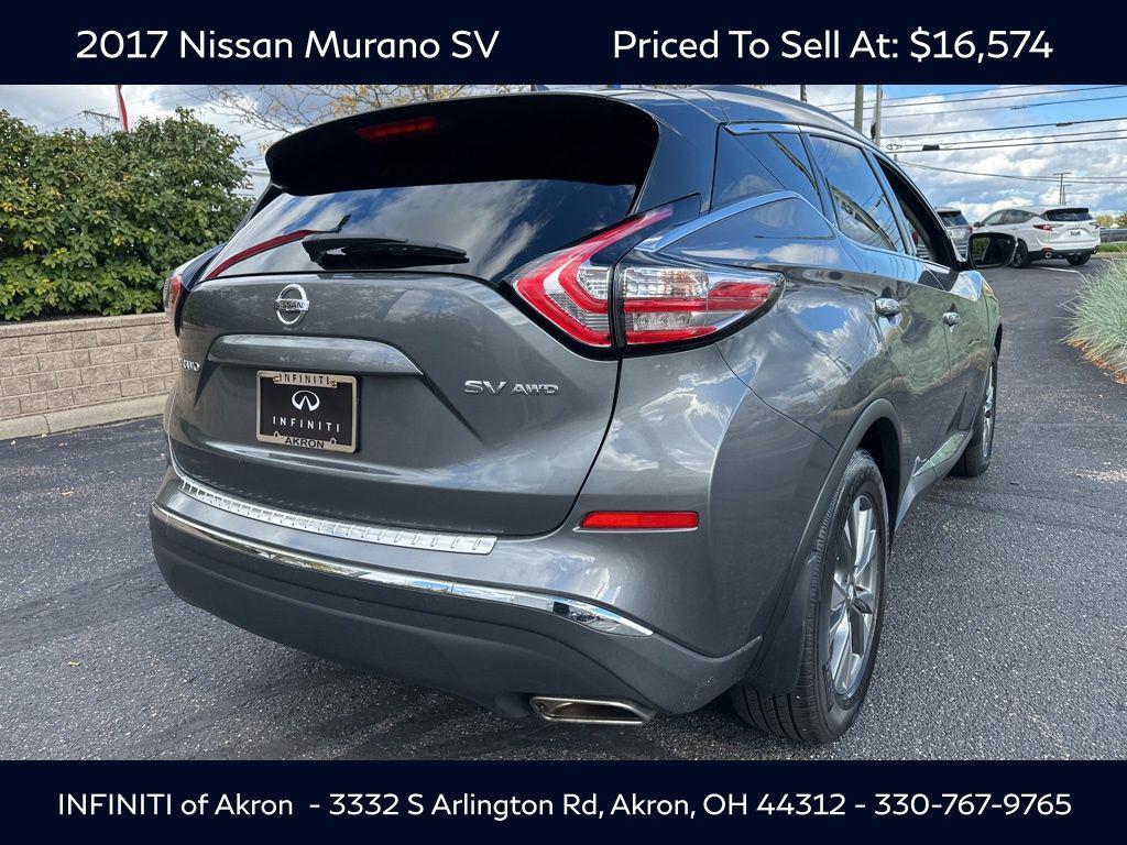 used 2017 Nissan Murano car, priced at $16,574