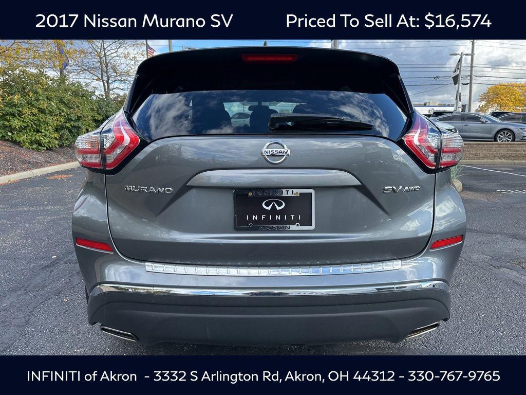 used 2017 Nissan Murano car, priced at $16,574
