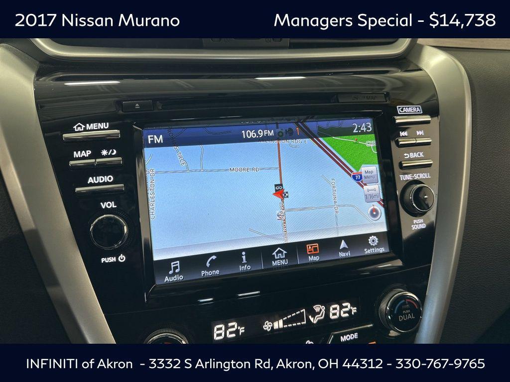 used 2017 Nissan Murano car, priced at $14,738