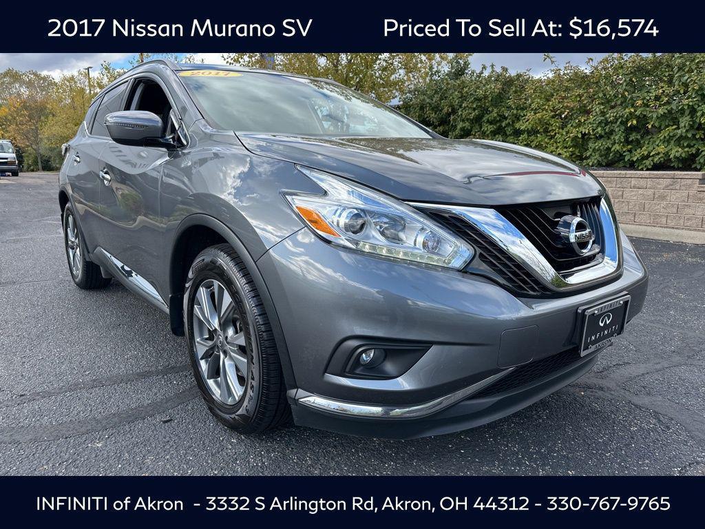 used 2017 Nissan Murano car, priced at $16,574