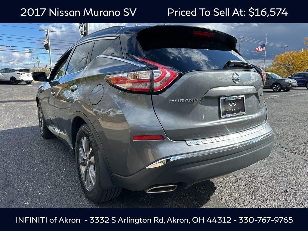used 2017 Nissan Murano car, priced at $16,574