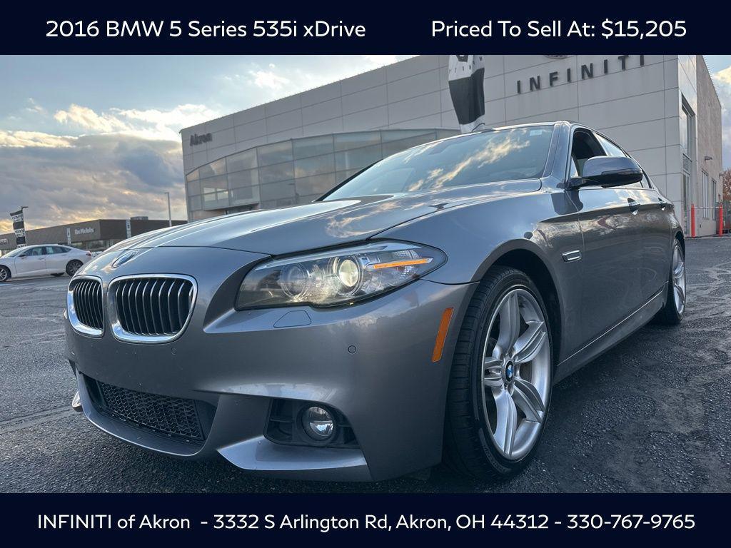 used 2016 BMW 535 car, priced at $15,205