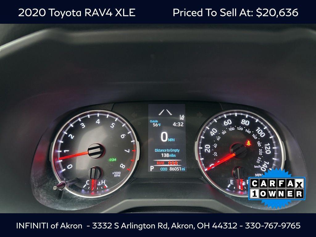 used 2020 Toyota RAV4 car, priced at $20,636