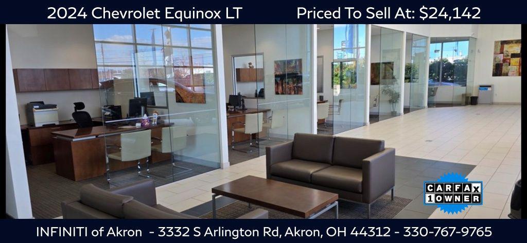 used 2024 Chevrolet Equinox car, priced at $24,142