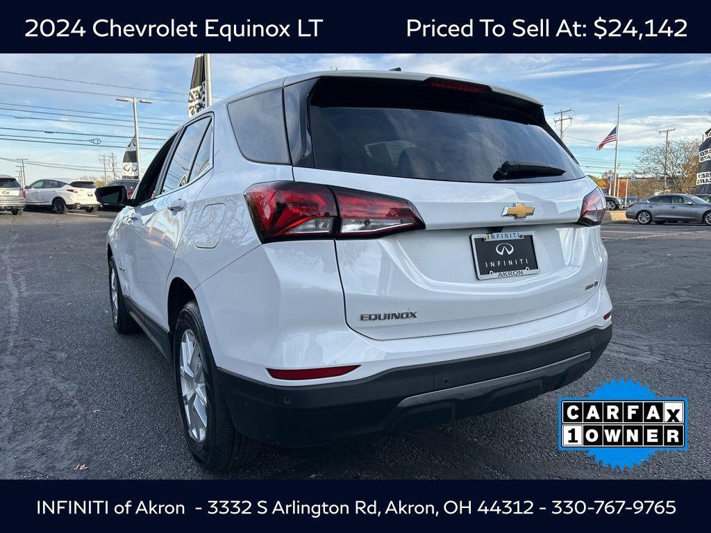 used 2024 Chevrolet Equinox car, priced at $24,142