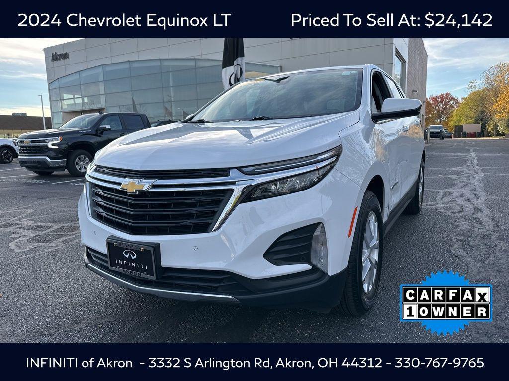 used 2024 Chevrolet Equinox car, priced at $24,142