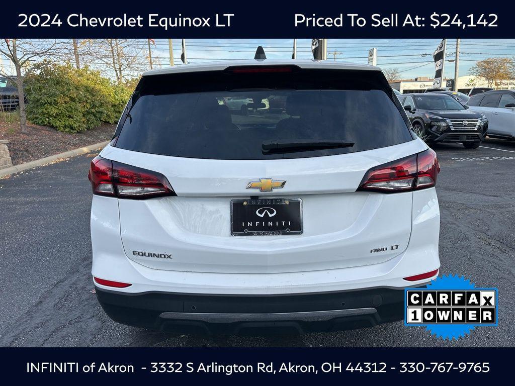 used 2024 Chevrolet Equinox car, priced at $24,142