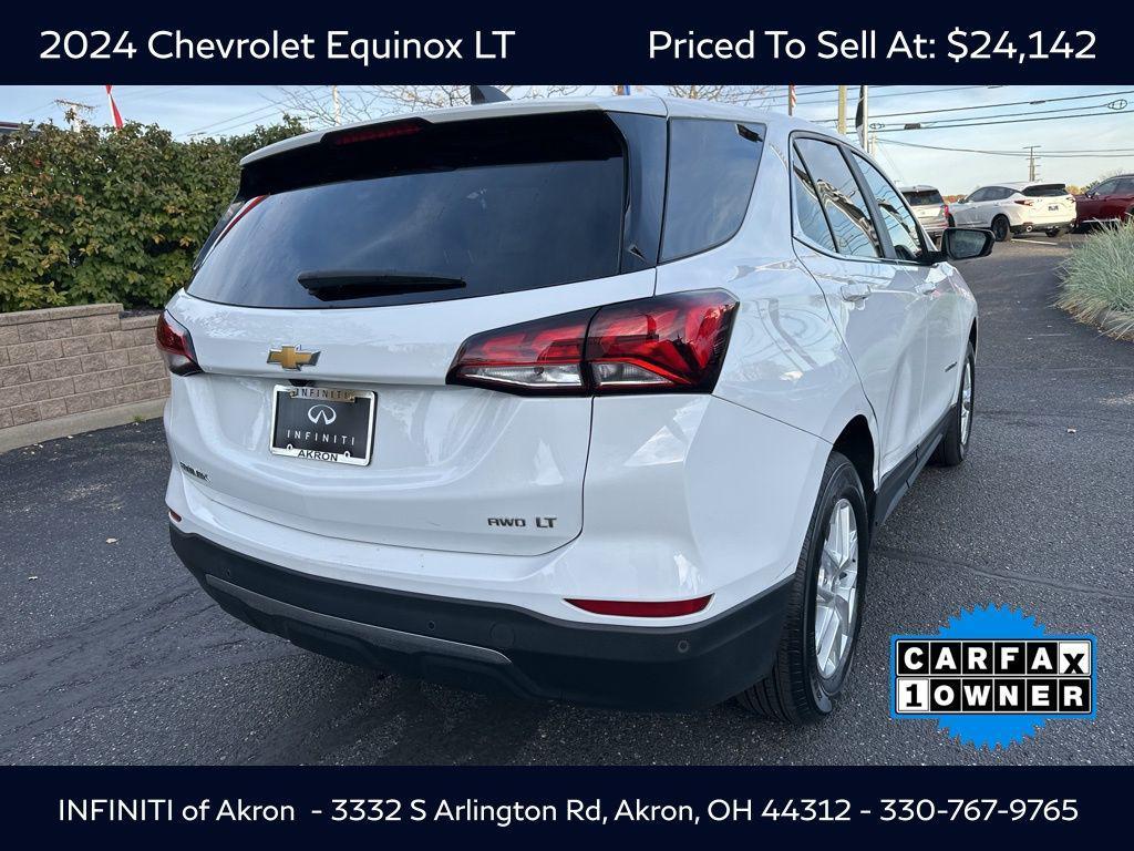 used 2024 Chevrolet Equinox car, priced at $24,142
