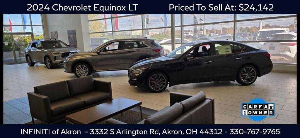 used 2024 Chevrolet Equinox car, priced at $24,142