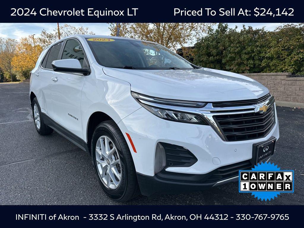 used 2024 Chevrolet Equinox car, priced at $24,142