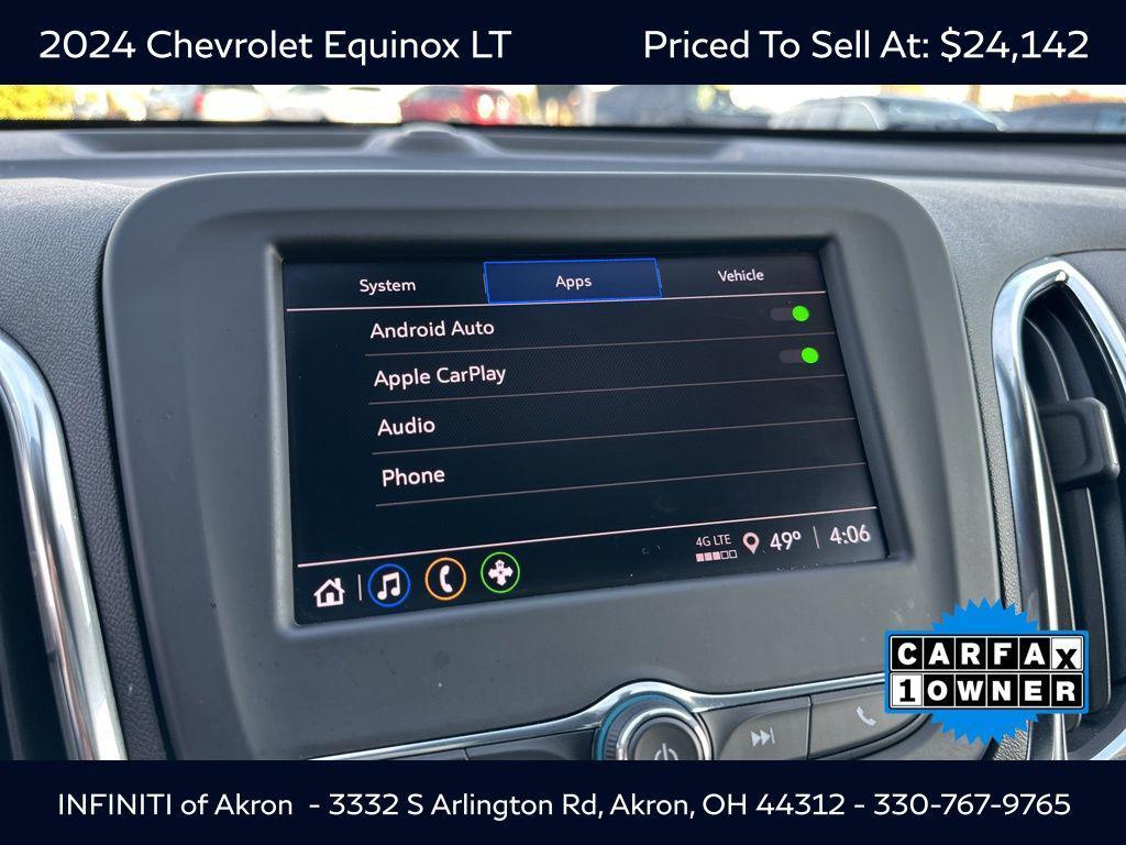used 2024 Chevrolet Equinox car, priced at $24,142