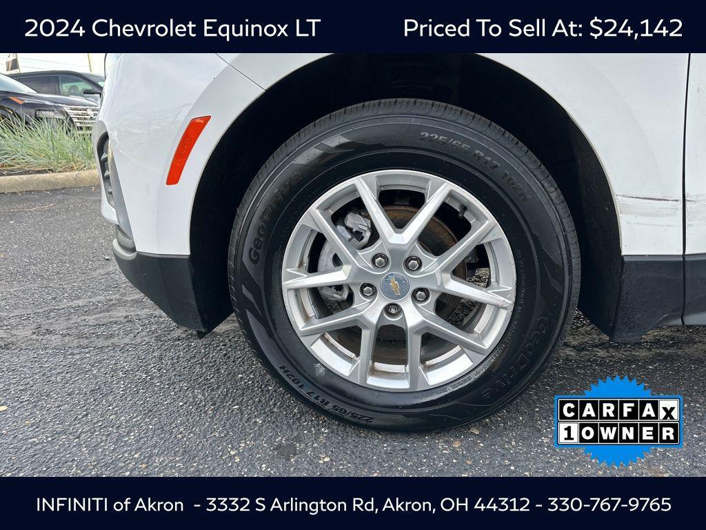 used 2024 Chevrolet Equinox car, priced at $24,142