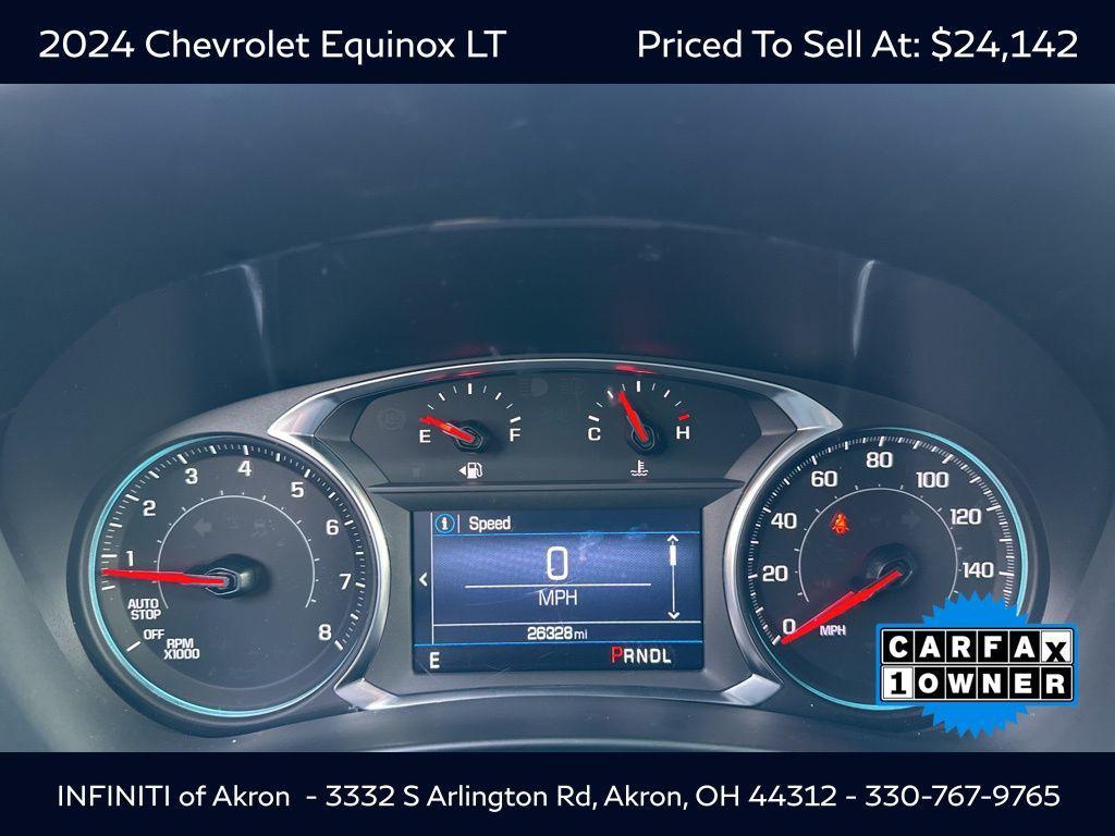 used 2024 Chevrolet Equinox car, priced at $24,142