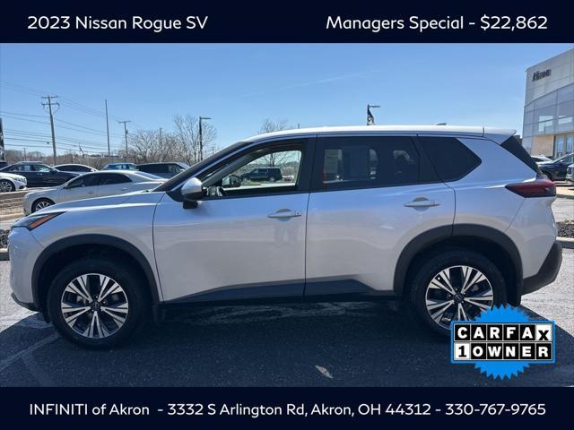 used 2023 Nissan Rogue car, priced at $22,862