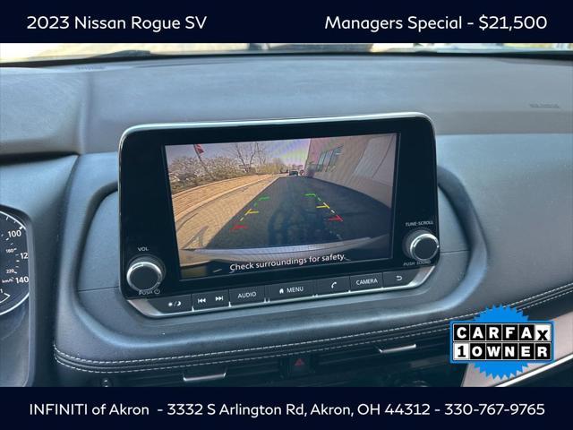 used 2023 Nissan Rogue car, priced at $21,500