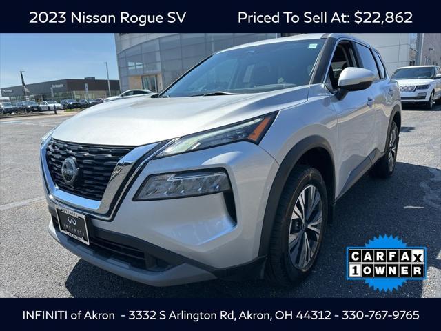 used 2023 Nissan Rogue car, priced at $22,862