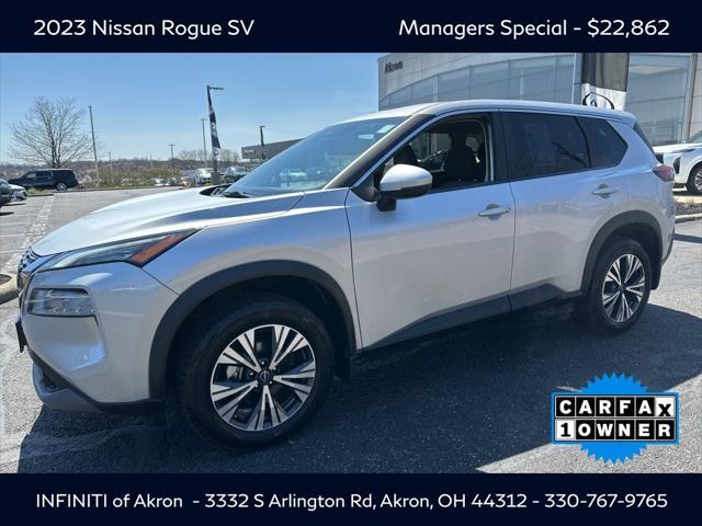 used 2023 Nissan Rogue car, priced at $22,862