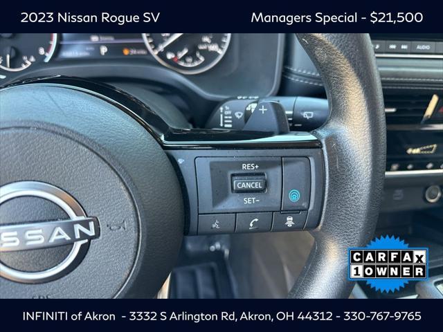 used 2023 Nissan Rogue car, priced at $21,500