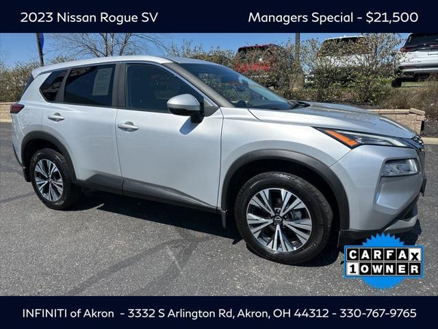 used 2023 Nissan Rogue car, priced at $21,500