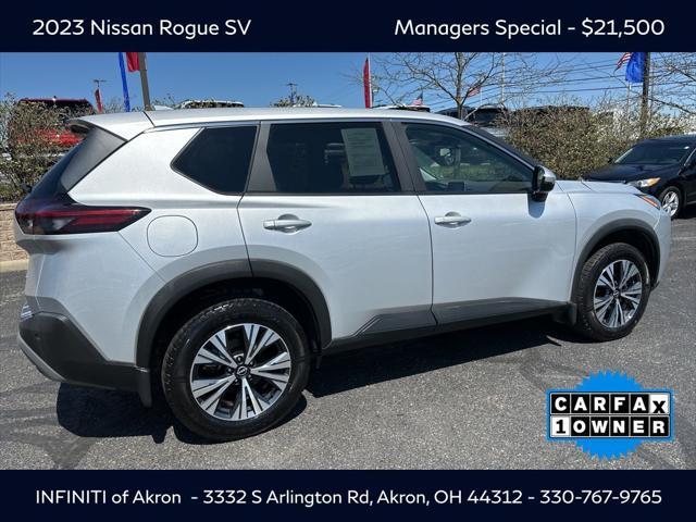 used 2023 Nissan Rogue car, priced at $21,500