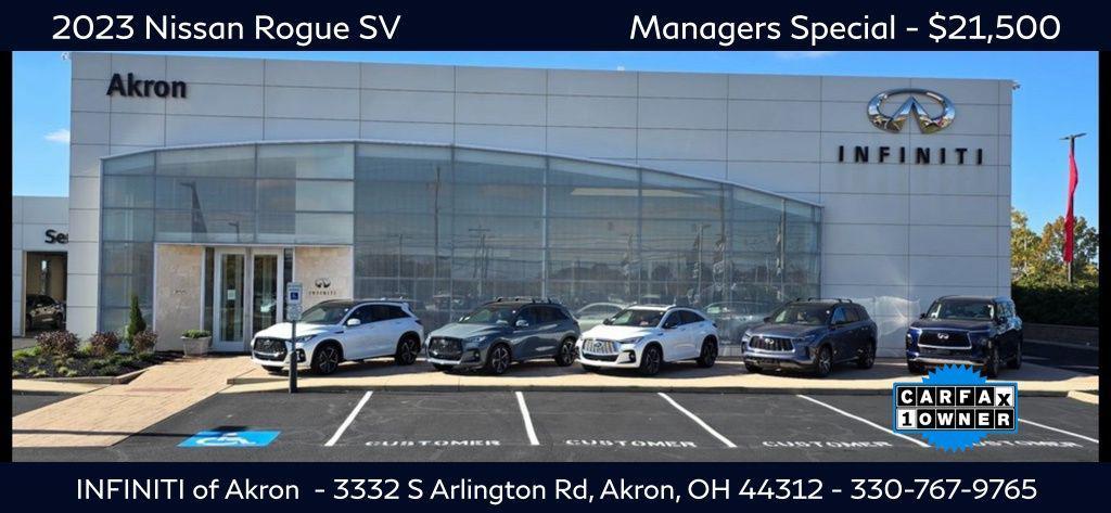 used 2023 Nissan Rogue car, priced at $21,500