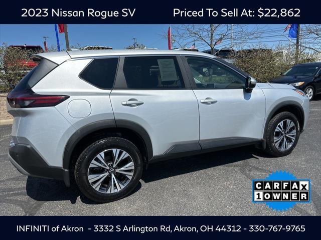used 2023 Nissan Rogue car, priced at $22,862