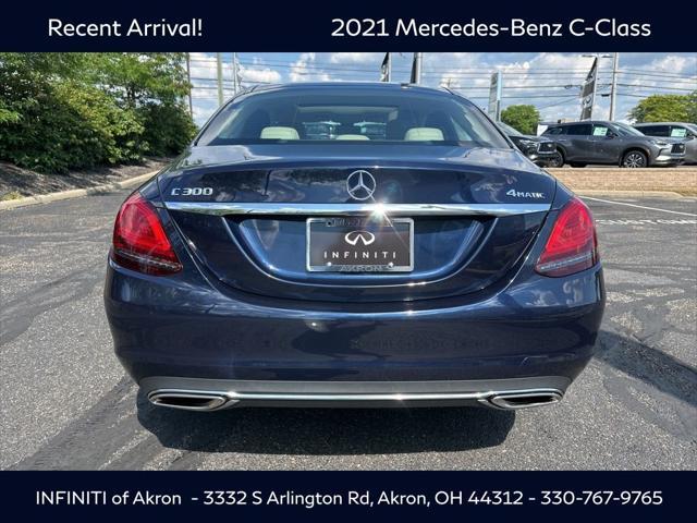 used 2021 Mercedes-Benz C-Class car, priced at $25,784