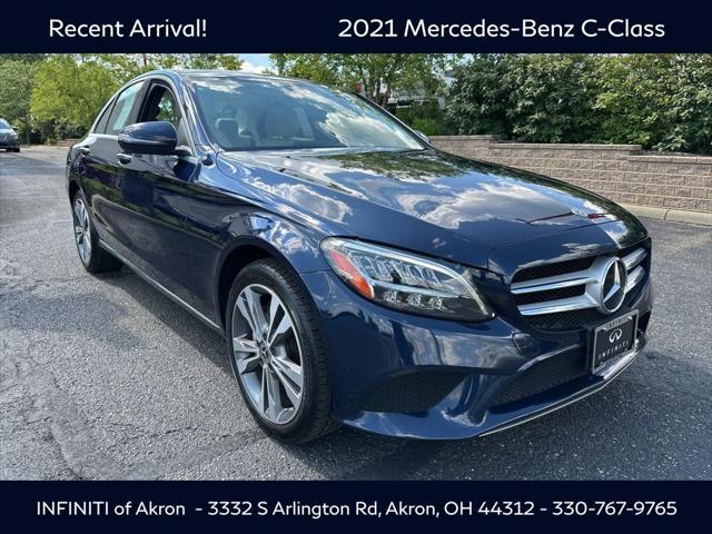 used 2021 Mercedes-Benz C-Class car, priced at $25,784