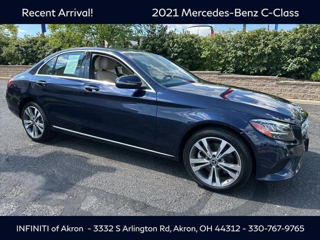 used 2021 Mercedes-Benz C-Class car, priced at $25,784