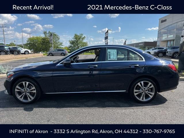 used 2021 Mercedes-Benz C-Class car, priced at $25,784