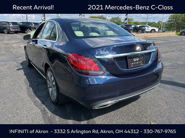 used 2021 Mercedes-Benz C-Class car, priced at $25,784