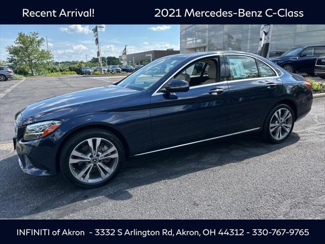 used 2021 Mercedes-Benz C-Class car, priced at $25,784