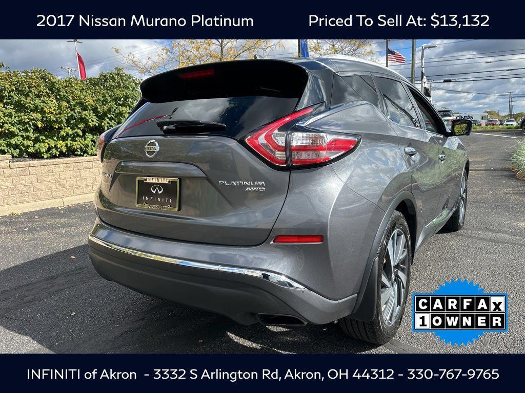 used 2017 Nissan Murano car, priced at $12,000