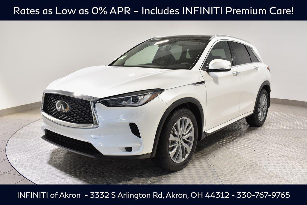 new 2025 INFINITI QX50 car, priced at $47,651