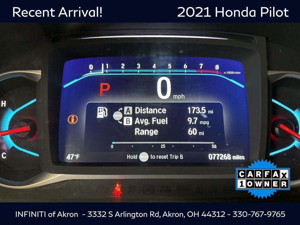 used 2021 Honda Pilot car, priced at $28,979