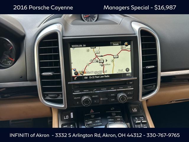 used 2016 Porsche Cayenne car, priced at $16,987