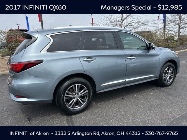 used 2017 INFINITI QX60 car, priced at $12,985
