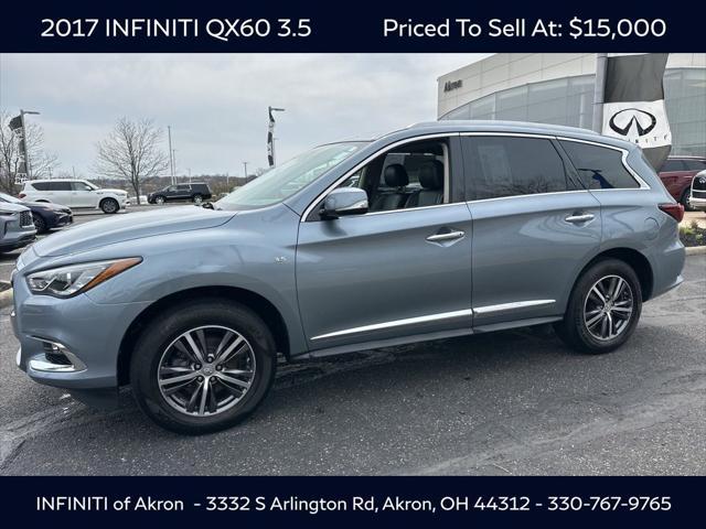 used 2017 INFINITI QX60 car, priced at $15,000
