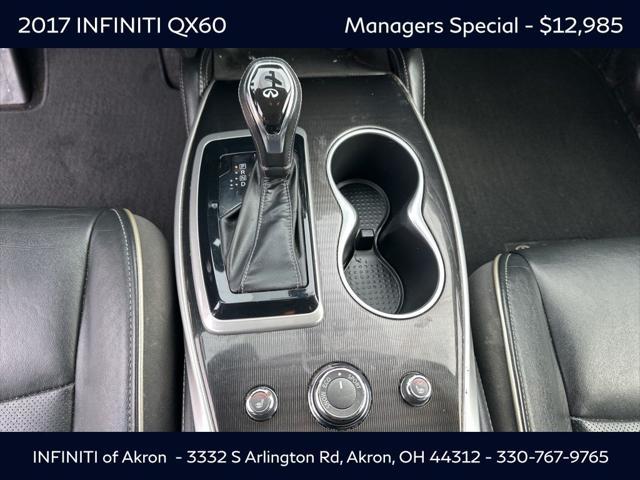 used 2017 INFINITI QX60 car, priced at $12,985