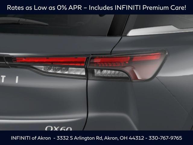 new 2025 INFINITI QX60 car, priced at $66,783