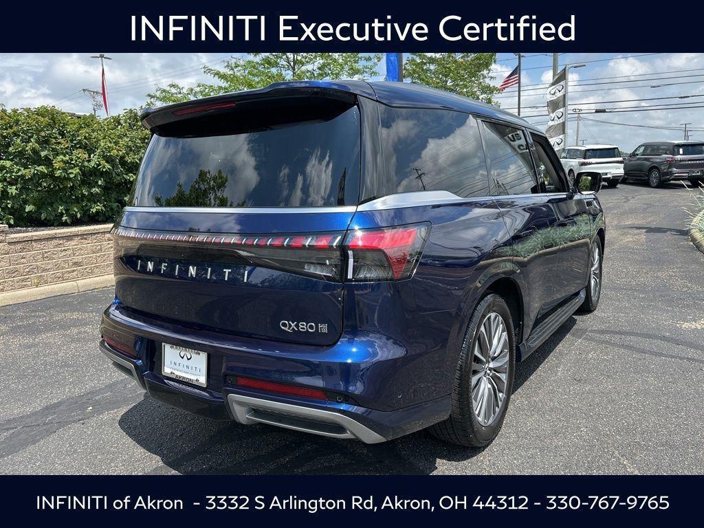 used 2025 INFINITI QX80 car, priced at $80,494