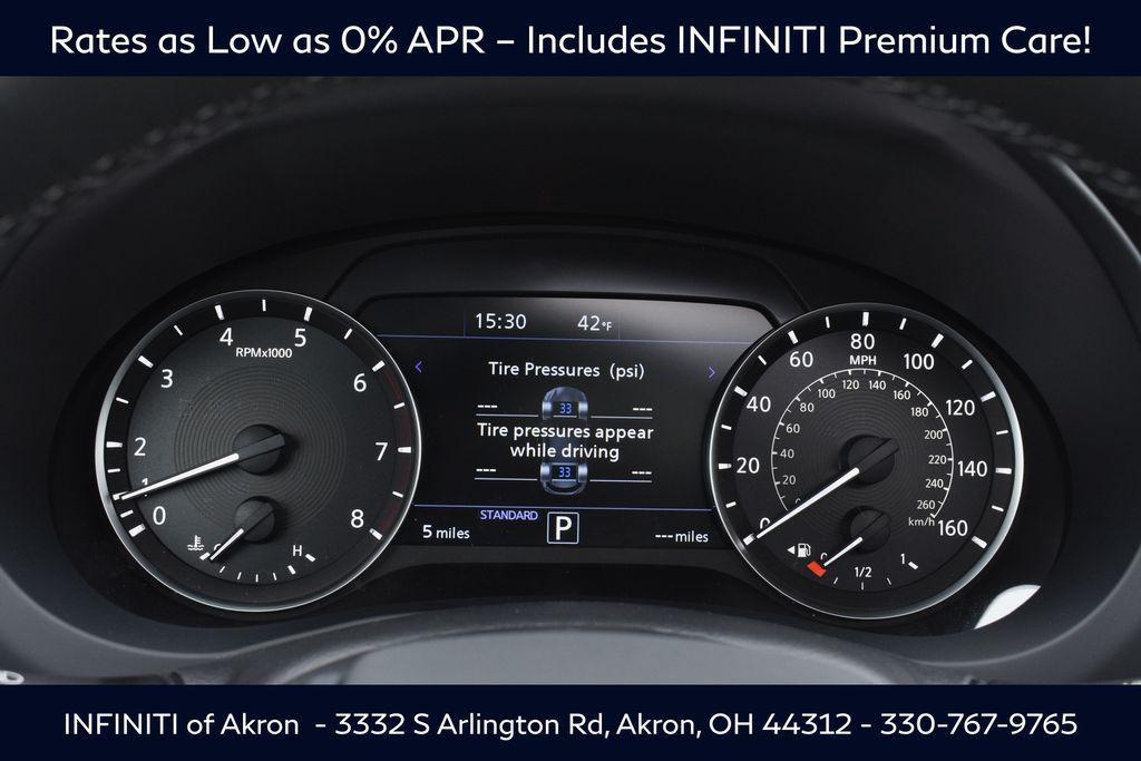 new 2025 INFINITI QX50 car, priced at $46,454